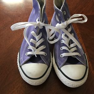 Lavender converse
